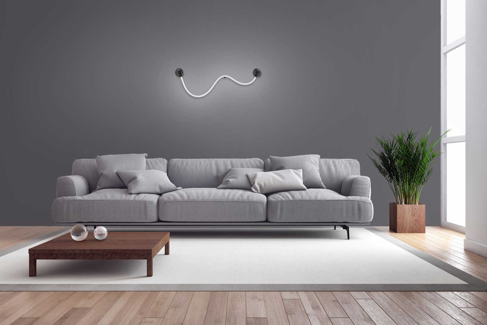 Activejet LED wall lamp AJE-CAMELIA WW