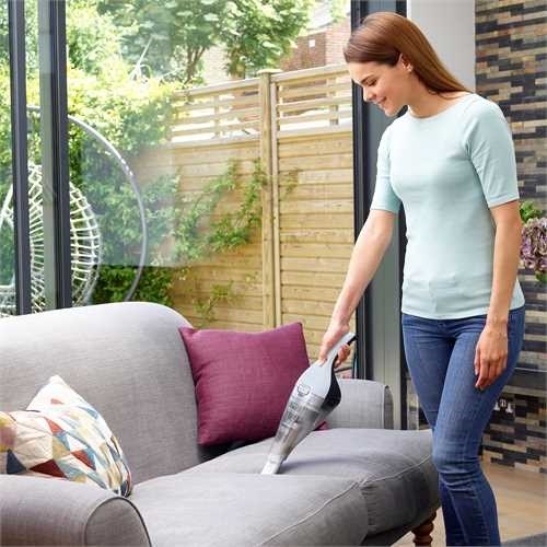 Portable vacuum cleaner Black & Decker NVC215W Blue  Grey Bagless