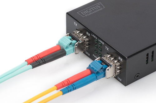 Digitus HP-HPE compatible mini GBIC (SFP) Module, 1.25 Gbps, 0.55 Km