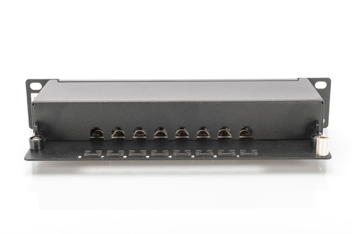 Digitus CAT 6, Class E Patch Panel, shielded, black