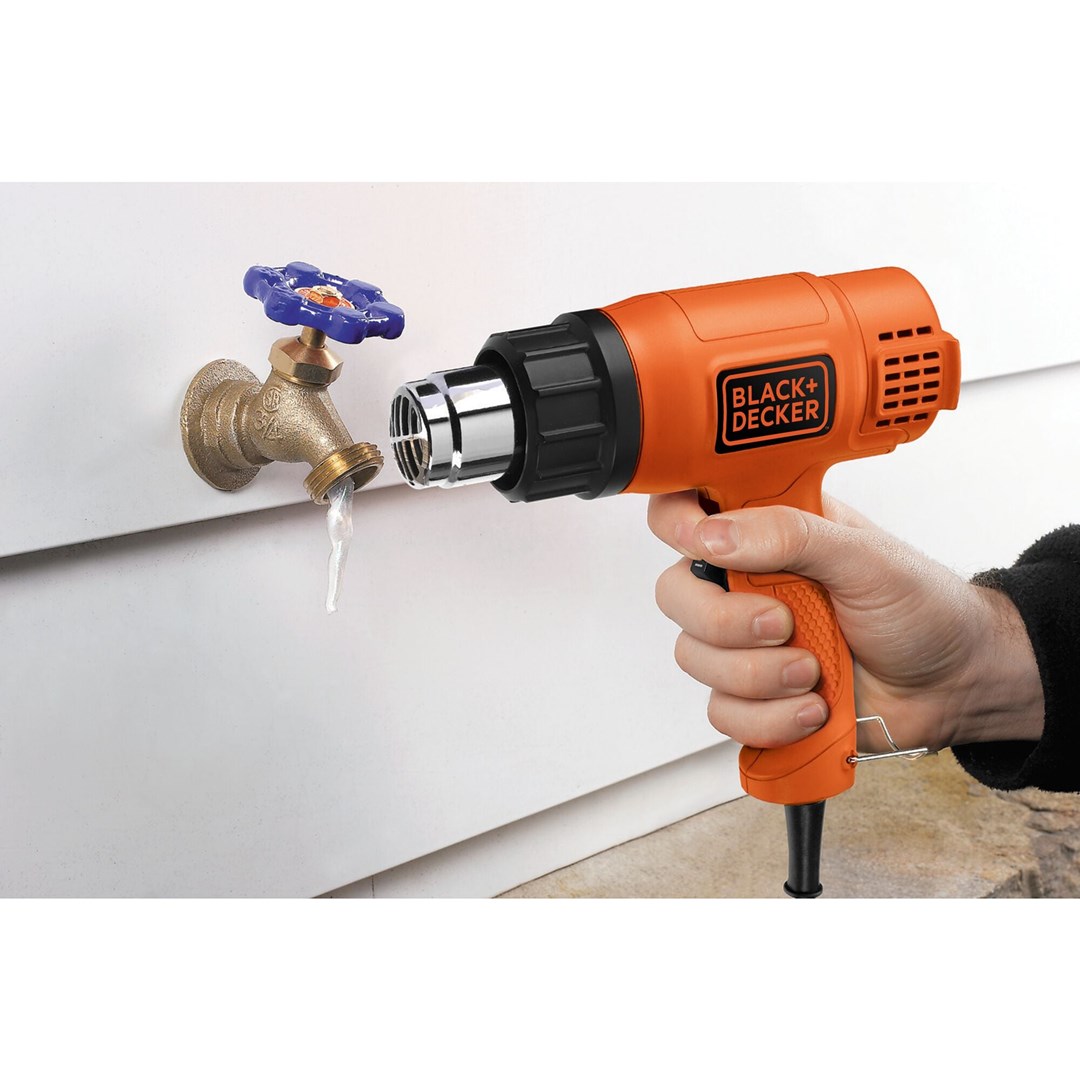 Black & Decker KX1650-QS heat gun 740 l/min 600 °C 1750 W Black  Orange