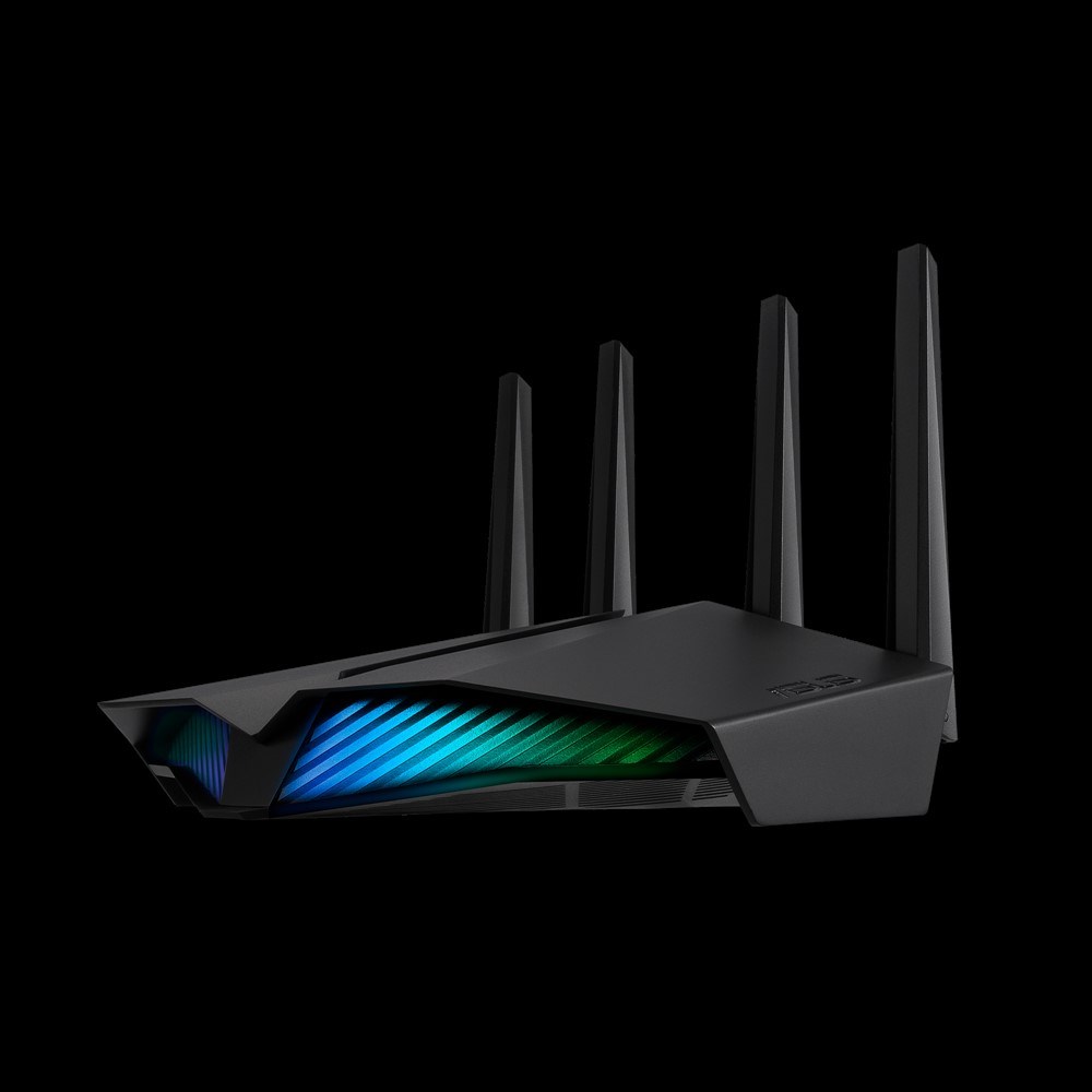 ASUS RT-AX82U wireless router Gigabit Ethernet Dual-band (2.4 GHz / 5 GHz) Black
