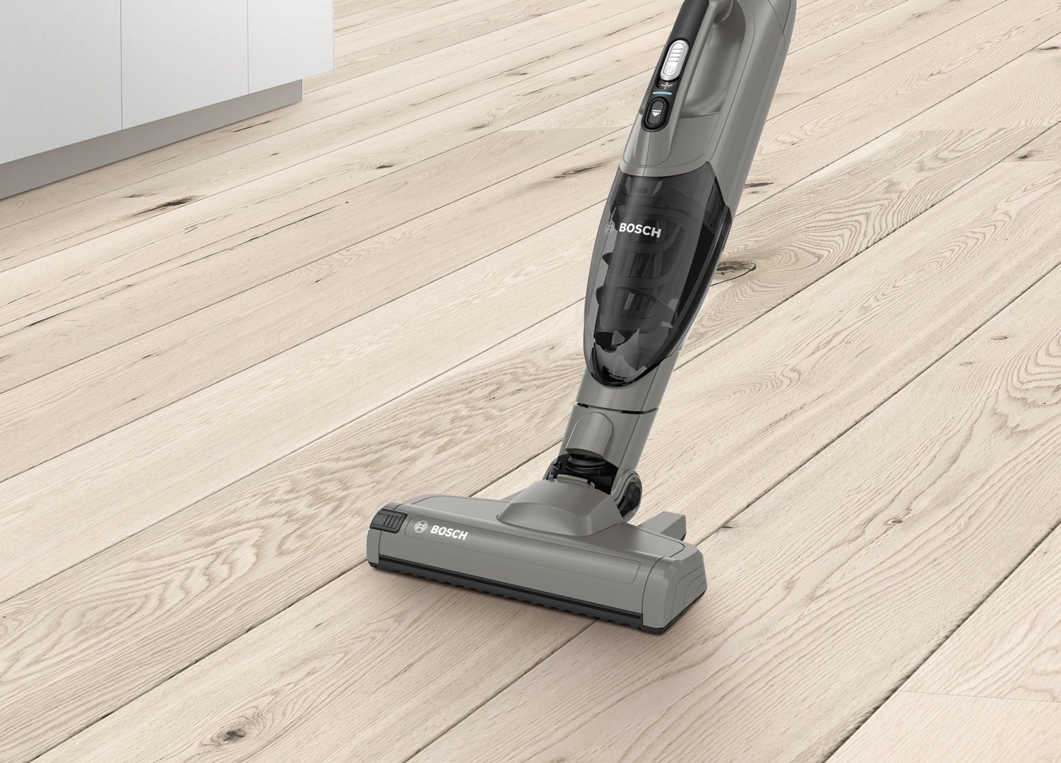 Bosch Serie 2 BBHF214G stick vacuum/electric broom 2-in-1 stick vacuum Battery Dry Bagless Grey