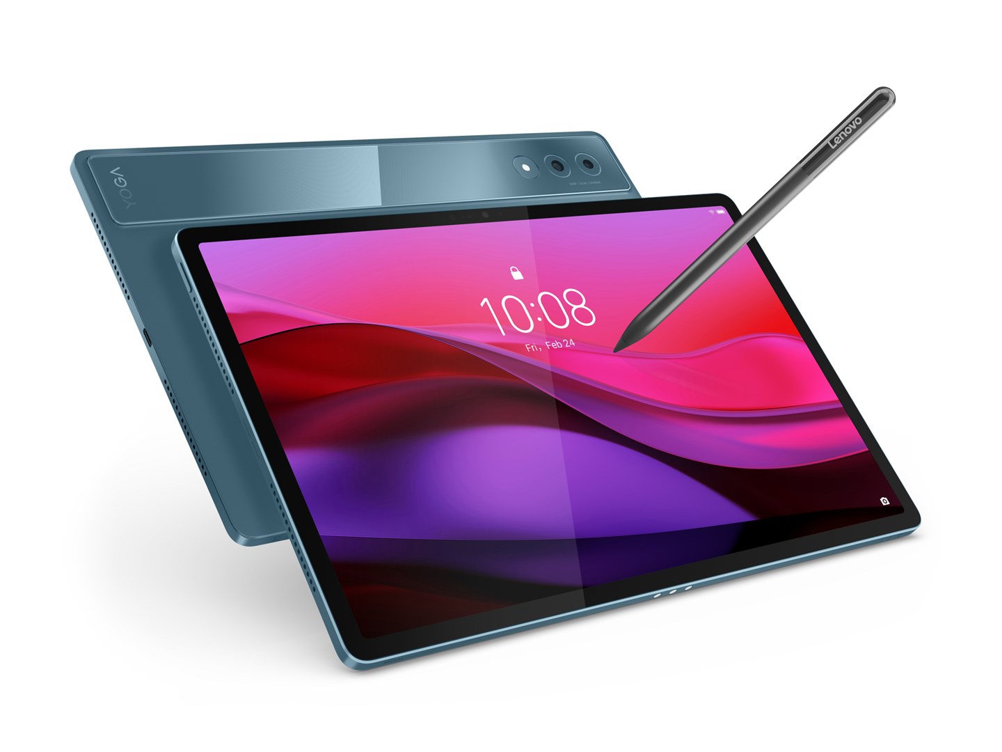 Lenovo Yoga Tab Plus Qualcomm Snapdragon 256 GB 32.3 cm (12.7") 3K 16 GB Wi-Fi 7 (802.11be) Android 14 Teal