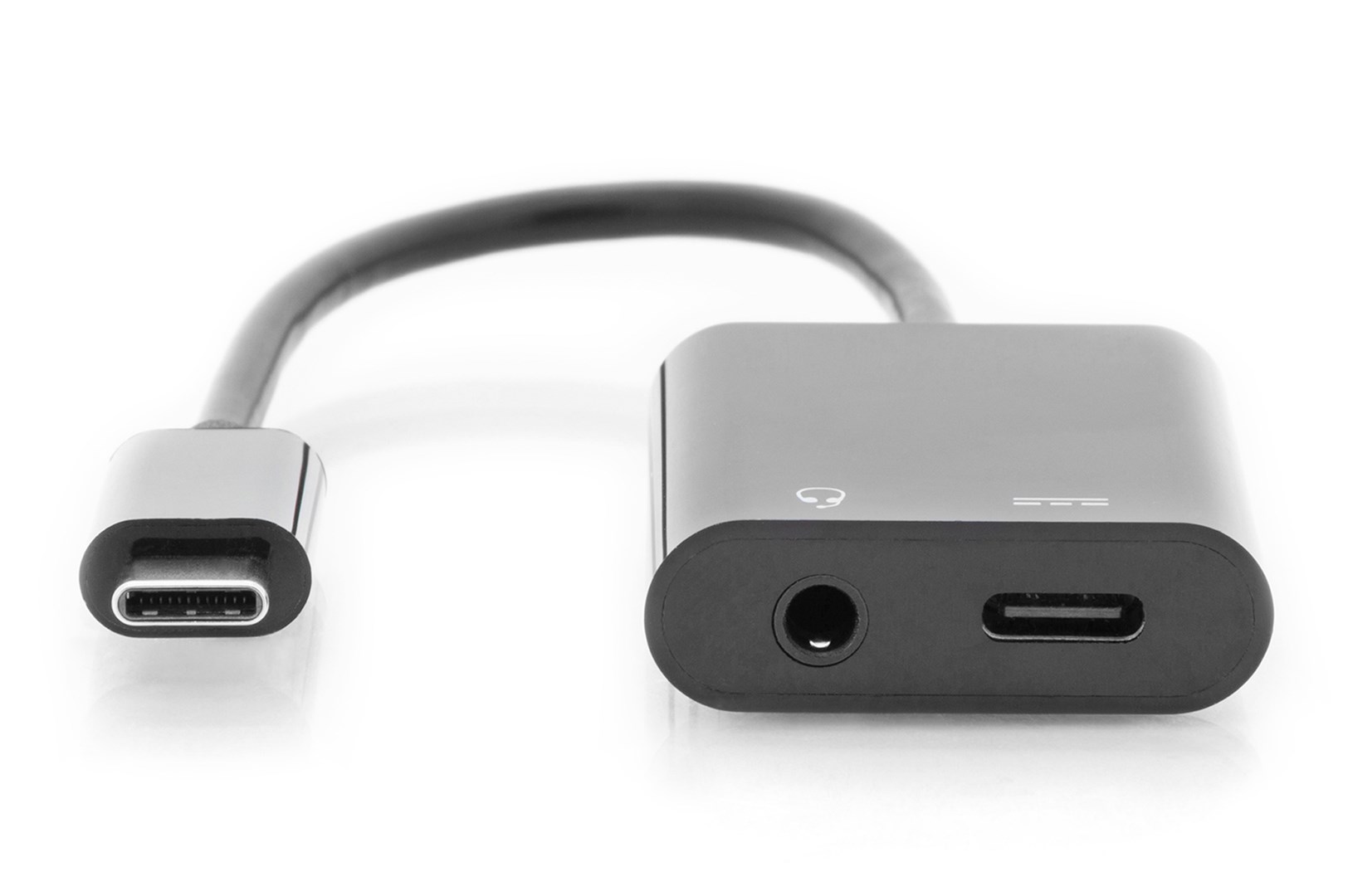 Digitus USB Type-C adapter / converter, Type-C™ to USB Type-C + 3.5mm stereo