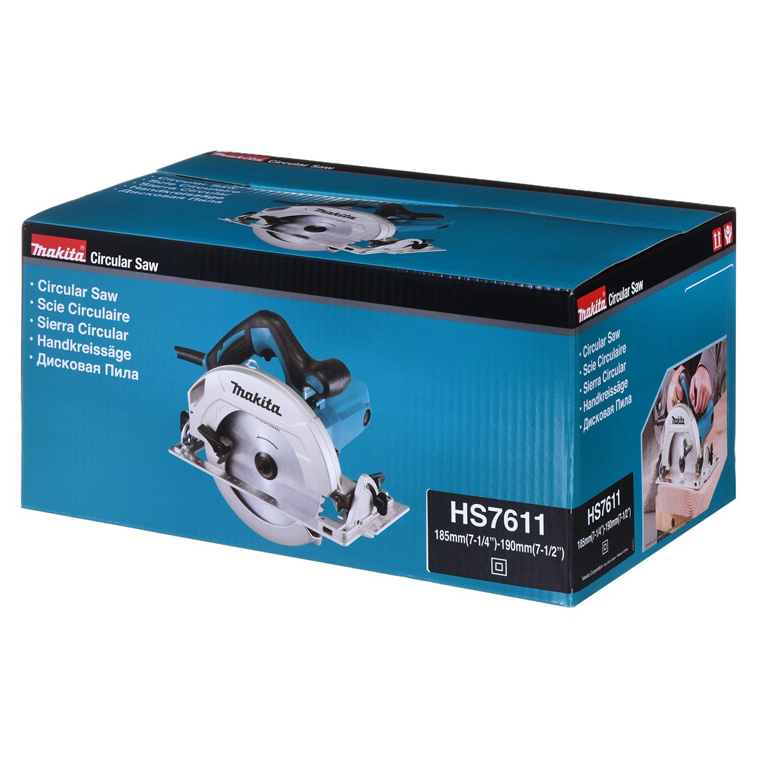 Makita HS7611 portable circular saw 19 cm 5500 RPM 1600 W