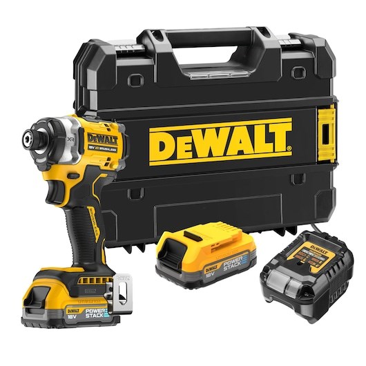 DeWALT DCF860E2T-QW power screwdriver/impact driver 3800 RPM Black Yellow