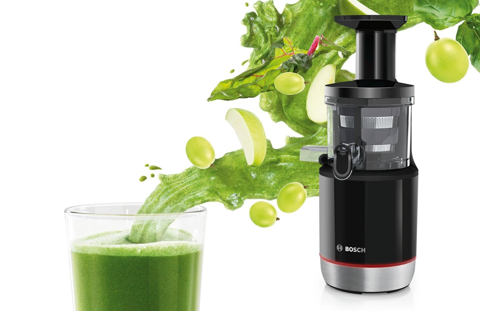 Bosch MESM731M juice maker Slow juicer 150 W Black