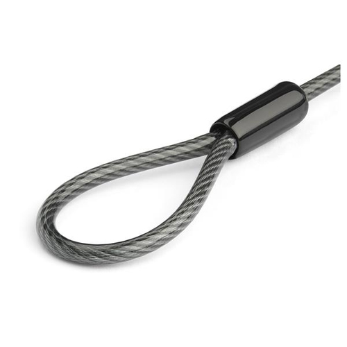 StarTech.com Universal Laptop Cable Lock Expansion Loop - 6” (15cm) Anti Theft 4-Digit Combination K-Slot Lock - Computer Security Cable to Create Twin/Multi-Head Lock for Multiple Devices