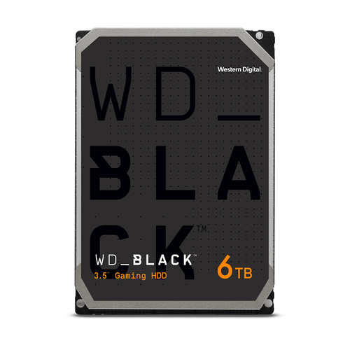 Western Digital WD_BLACK internal hard drive 6 TB 7200 RPM 3.5" Serial ATA