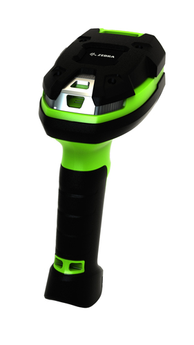 Zebra LI3608-ER Handheld bar code reader 1D Black, Green