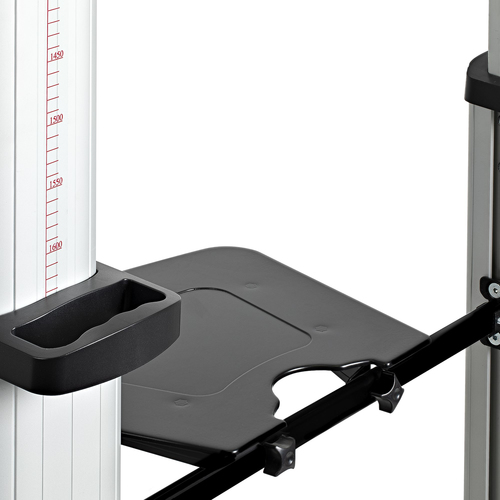 StarTech.com Dual TV Cart for 37-60in VESA TVs up to 110lb/50kg each - Height Adjustable TV Mount, Mobile Display Cart w/ Equipment Shelves - Rolling TV Cart on Wheels - Rolling TV Stand