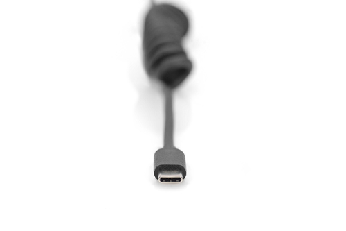 Digitus USB 2.0 - USB C to USB C Spiral Cable