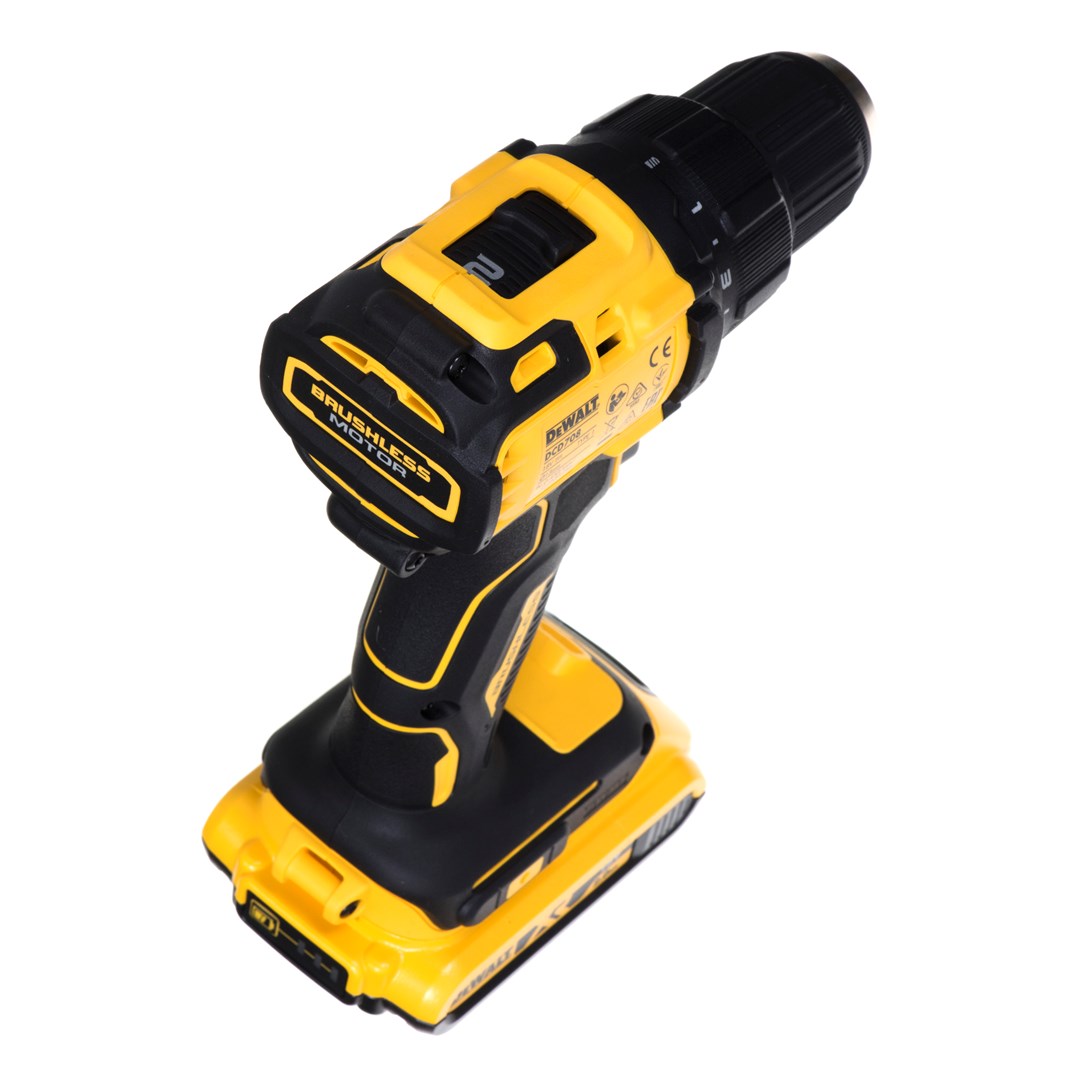 DeWALT DCD708D2T-QW power screwdriver/impact driver Black Yellow 1650 RPM