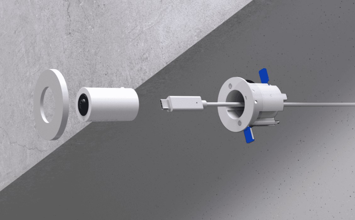 UBIQUITI - AI THETA PRO, 4K RESOLUTION, ULTRA-WIDE 360 VIEW, POE-POWERED HUB