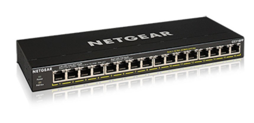 NETGEAR GS316PP Unma...