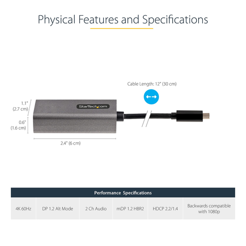 CDP2MDPEC - Cables & Adaptors by StarTech.com