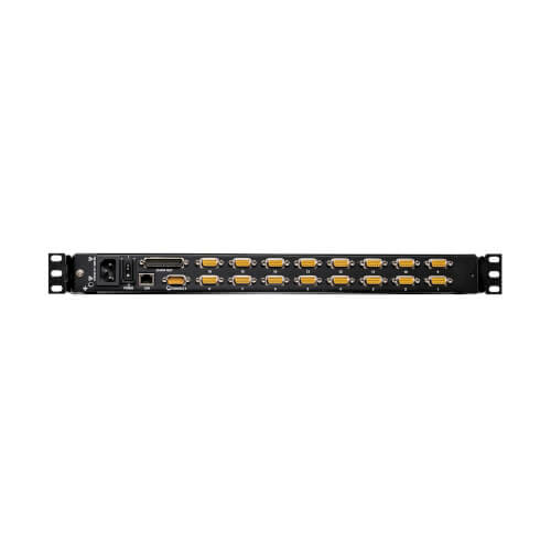 Eaton B020-U16-19-K NetDirector 16-Port 1U Rack-Mount Console KVM Switch with 19-in. LCD + 8 PS2/USB Combo Cables