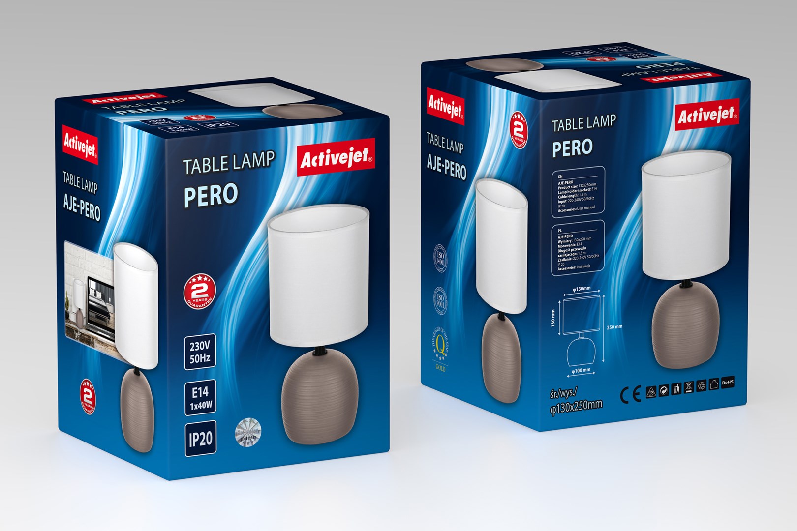 Activejet AJE-PERO E14 table lamp