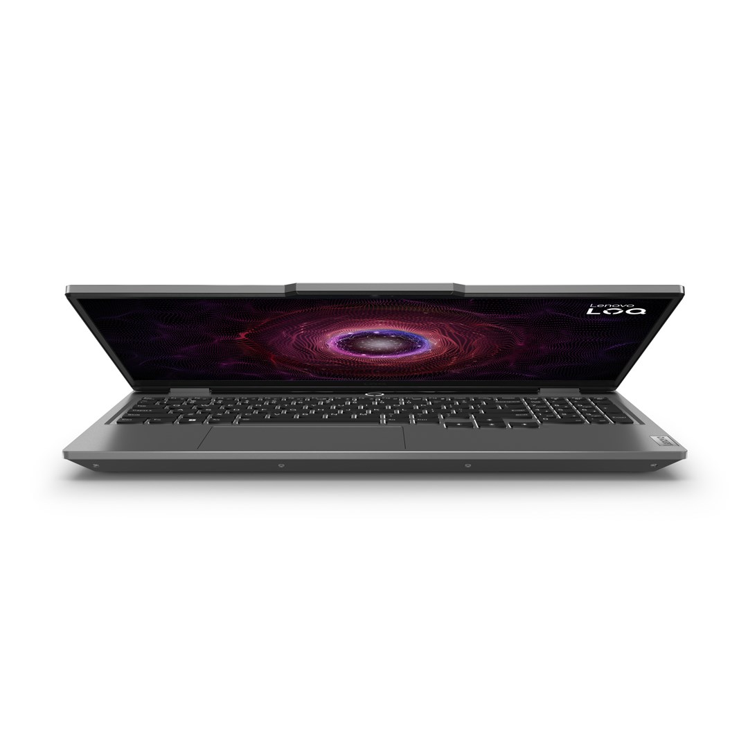 Lenovo LOQ AMD Ryzen™ 7 7435HS Laptop 39.6 cm (15.6") Full HD 16 GB DDR5-SDRAM 512 GB SSD NVIDIA GeForce RTX 4070 Wi-Fi 6 (802.11ax) NoOS Grey