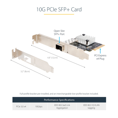 PEX10GSFP - Cables & Adaptors by StarTech.com