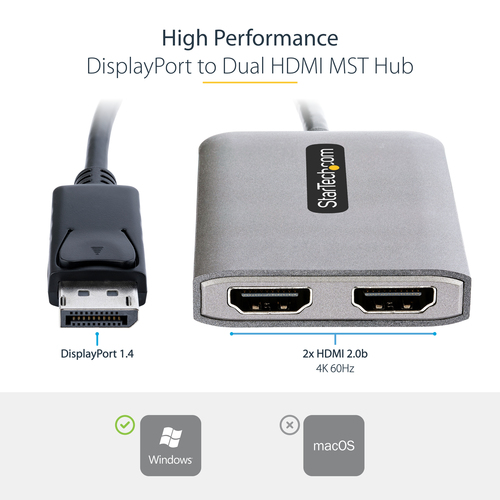 MST14DP122HD - Cables & Adaptors by StarTech.com