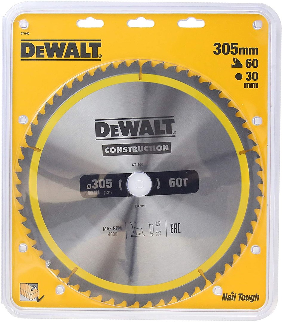 DeWALT ?DT1960-QZ circular saw blade 1 pc(s)