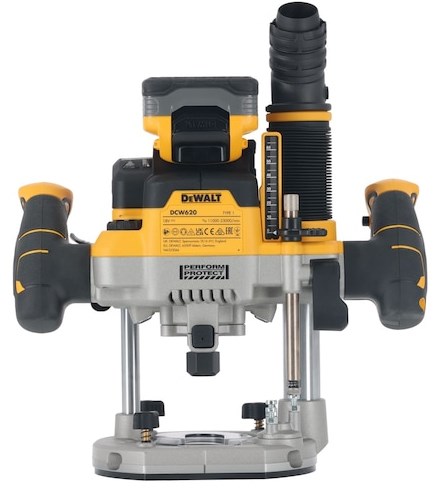 DeWALT DCW620H2-QW router/trimmer Black  Yellow 23000 RPM