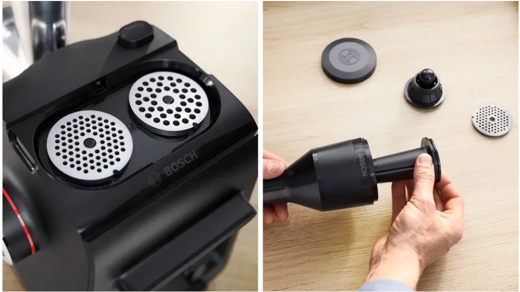 Bosch Serie 4 MFWS440B mincer 1900 W Black, Silver