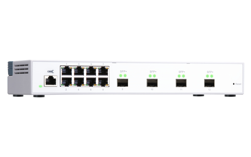 QNAP QSW-M408S network switch Managed L2 Gigabit Ethernet (10/100/1000) White