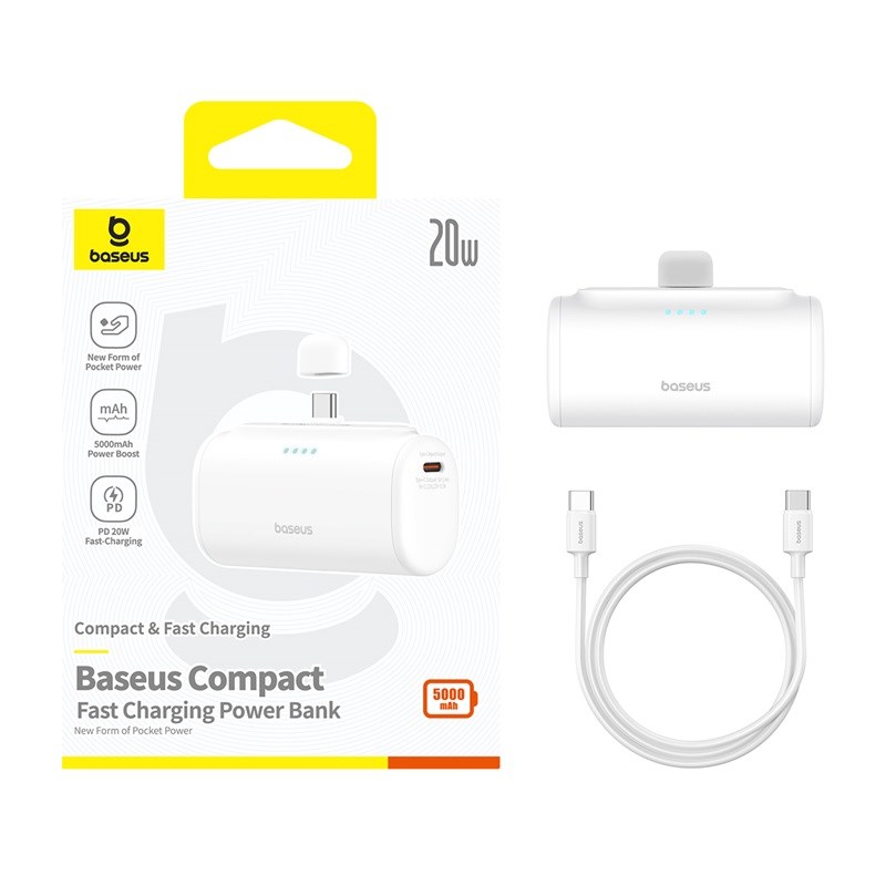 Baseus Compact 5000 mAh White