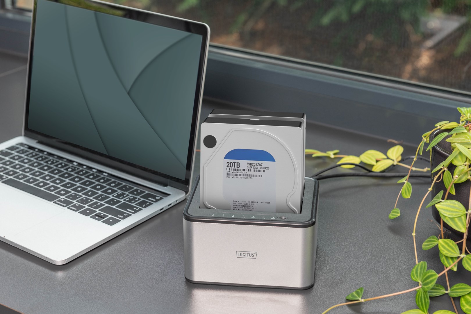 Digitus USB 3.0 dual SATA HDD docking station 2.5"/ 3.5
