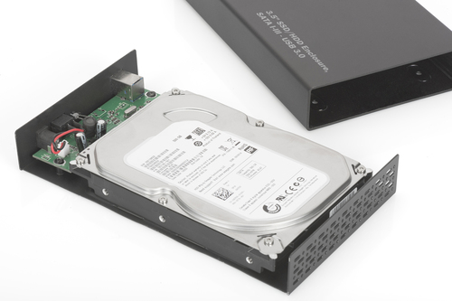 Digitus 3.5" SSD/HDD Enclosure, SATA 3 - USB 3.0