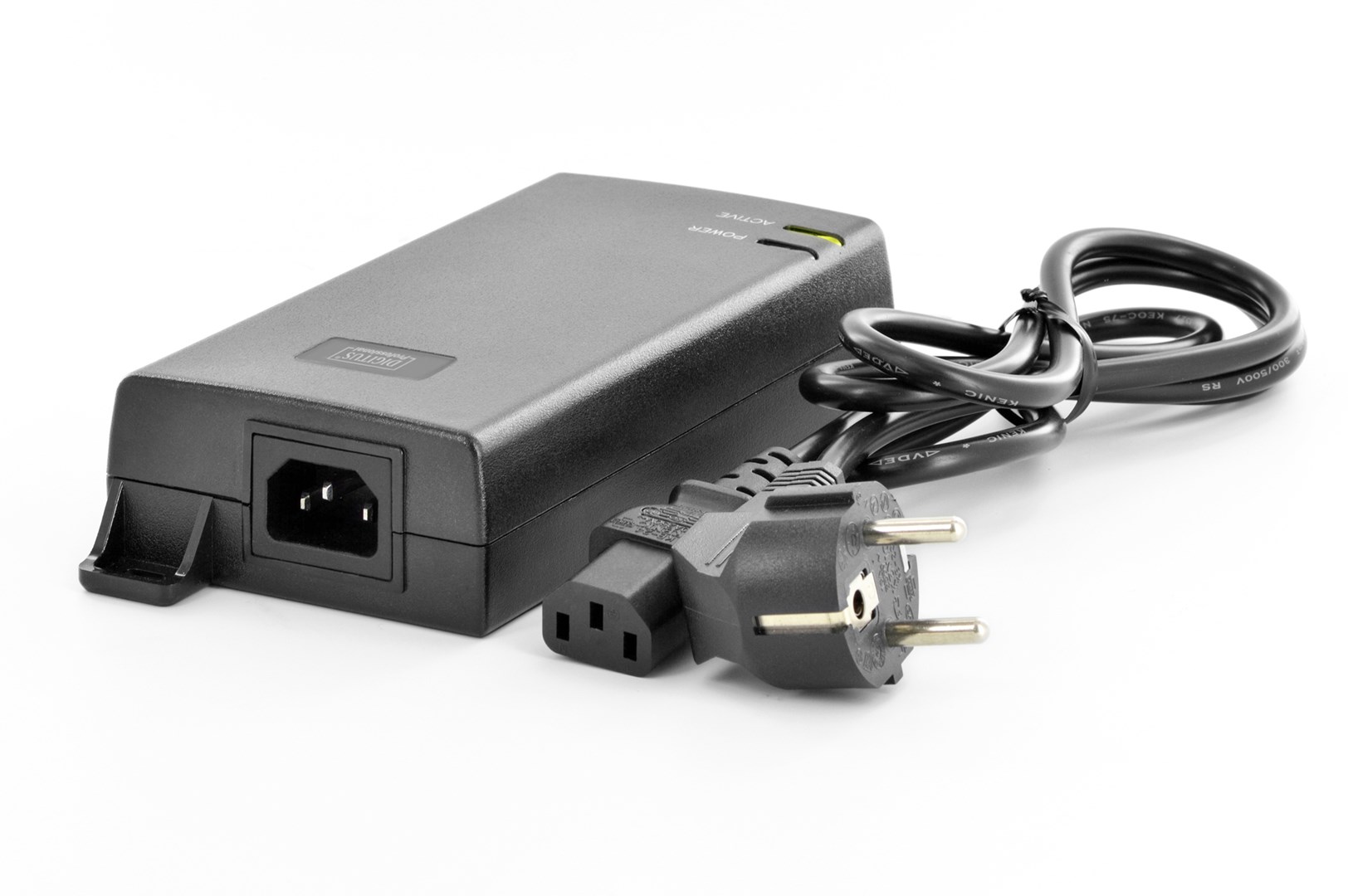 Digitus Gigabit Ethernet PoE Ultra Injector, 802.3af/at, 60 W