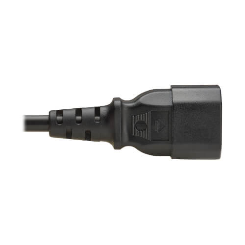 Eaton P004-02M-2C13EU power cable Black 2 m IEC C14 IEC C13