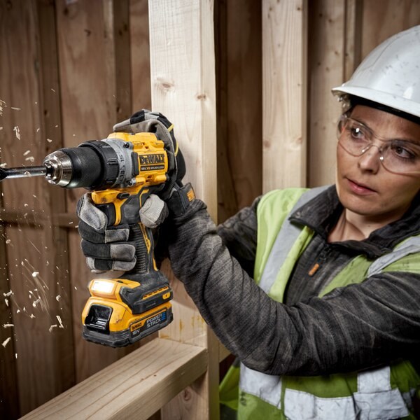 DeWALT DCD800E2T-QW drill 2000 RPM 1.28 kg Black  Yellow