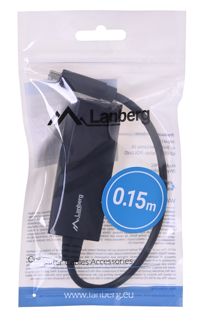 Lanberg NC-1000-02 interface cards/adapter RJ-45