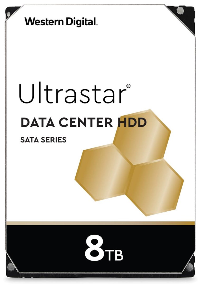 Western Digital Ultrastar DC HC320 internal hard drive 8 TB 7200 RPM 256 MB 3.5" Serial ATA III