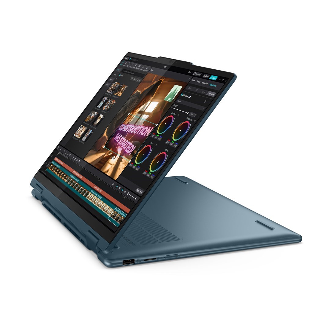 Lenovo Yoga 7 2-in-1 14IML9 Intel Core Ultra 5 125H Hybrid (2-in-1) 35.6 cm (14") Touchscreen WUXGA 16 GB LPDDR5x-SDRAM 512 GB SSD Wi-Fi 6E (802.11ax) Windows 11 Home English Teal