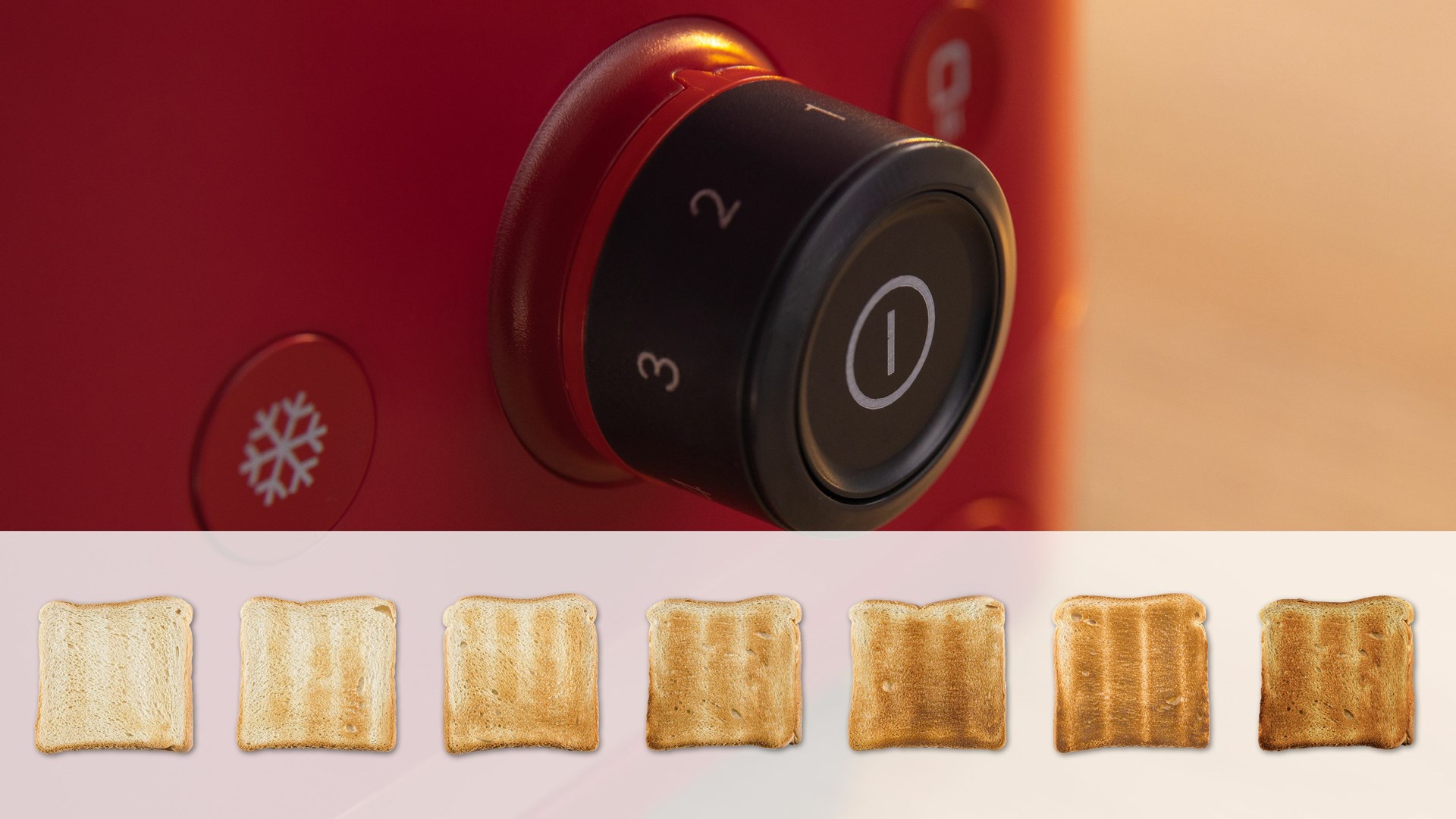 Bosch TAT3M124 toaster 2 slice(s) 950 W Red