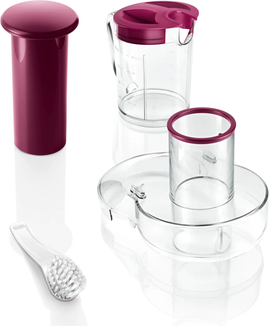 Bosch MES25C0 juice maker Centrifugal juicer 700 W Cherry (fruit), Transparent, White