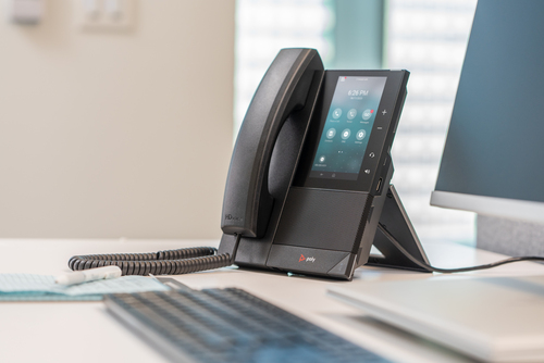 Poly CCX 500 Business Media Phone with Open SIP and PoE-enabled GSA/TAA