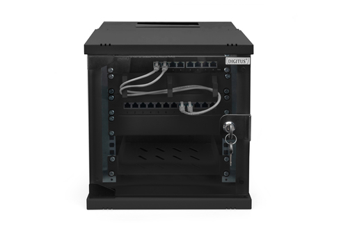 Digitus SOHO Pro wall-mounted enclosure - 254 mm (10") - 315x300 mm (WxD)