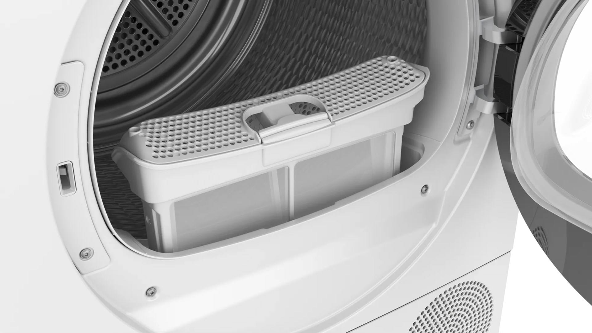 BOSCH WTH85077PL Series 4 Heat Pump Washer Dryer 8kg White