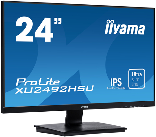 iiyama ProLite XU2492HSU-B1-STD computer monitor 60.5 cm (23.8") 1920 x 1080 pixels Full HD LED Black