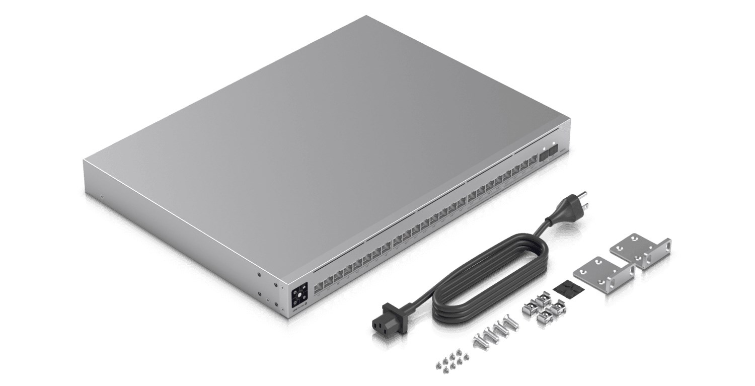 Ubiquiti USW-Pro-Max-24-PoE L3 2.5G Ethernet (100/1000/2500) Power over Ethernet (PoE) Grey