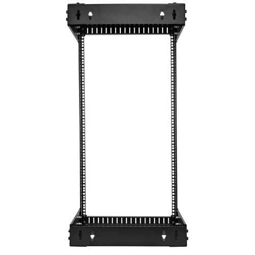 StarTech.com 21U 19" Wall Mount Network Rack - Adjustable Depth 12-20" 2 Post Open Frame Server Room Rack for AV/Data/ IT Communication/Computer Equipment/Switch w/Cage Nuts & Screws