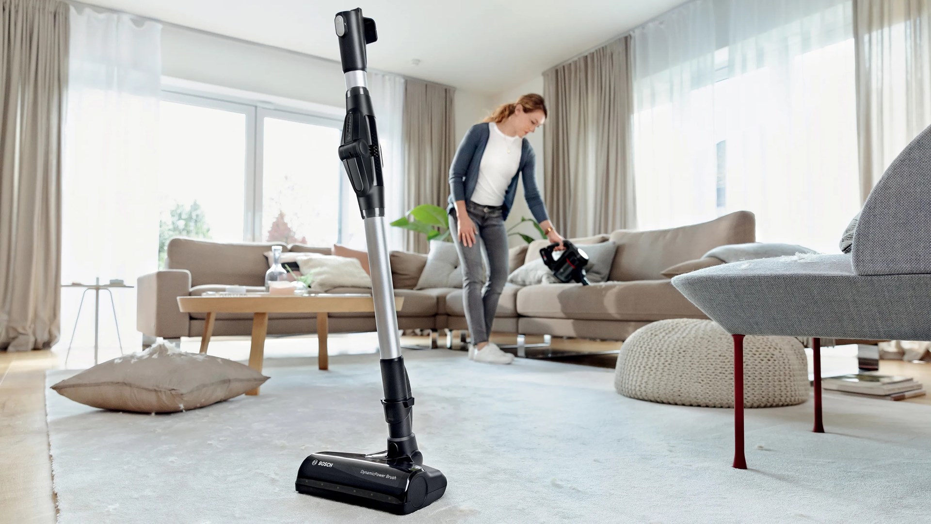 Bosch BCS712XXL stick vacuum/electric broom Battery Dry Bagless 0.3 L Black 3 Ah