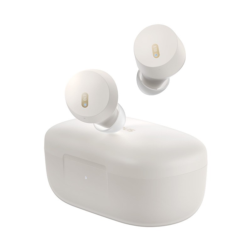 Baseus Bowie E18 Headset True Wireless Stereo (TWS) In-ear Calls/Music USB Type-C Bluetooth White
