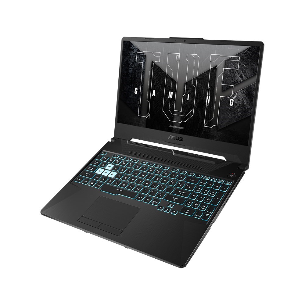 ASUS TUF Gaming A15 FA506NC-HN001W AMD Ryzen™ 5 7535HS Laptop 39.6 cm (15.6") Full HD 16 GB DDR5-SDRAM 512 GB SSD NVIDIA GeForce RTX 3050 Wi-Fi 6 (802.11ax) Windows 11 Home Black